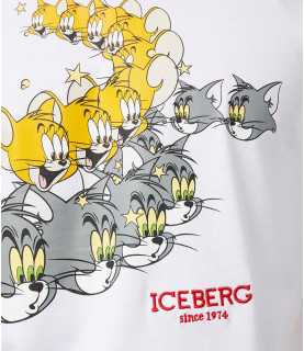 Tee-Shirt Iceberg blanc- I1P0F01D 6301 1101