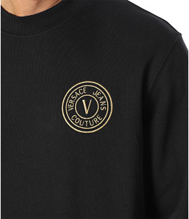 Pull VERSACE JEANS COUTURE noir - 75GAFM00 CM06H 899