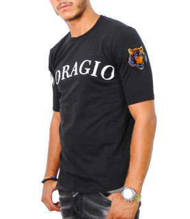 Tshirt Boragio noir - 7335